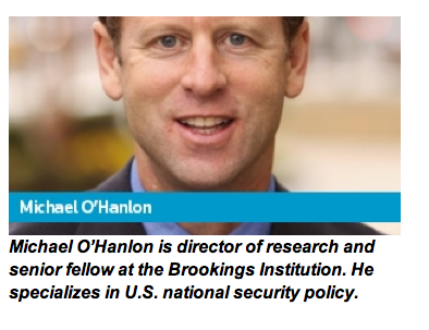 Michael O'Hanlon, security and defence specialist
