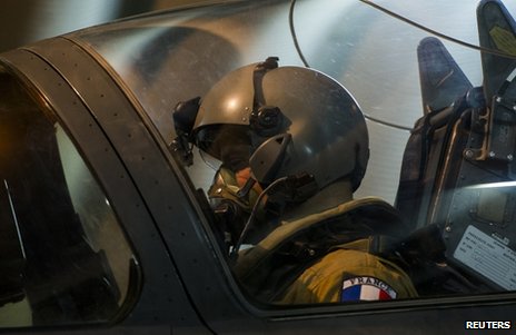 France Rafale jets target Gao