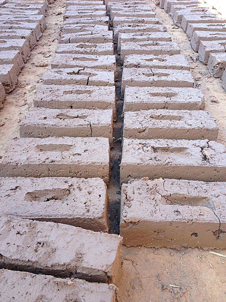 Courtesy of Habitat for Humanity of Pinellas, Bricks for the homes are made from village clay