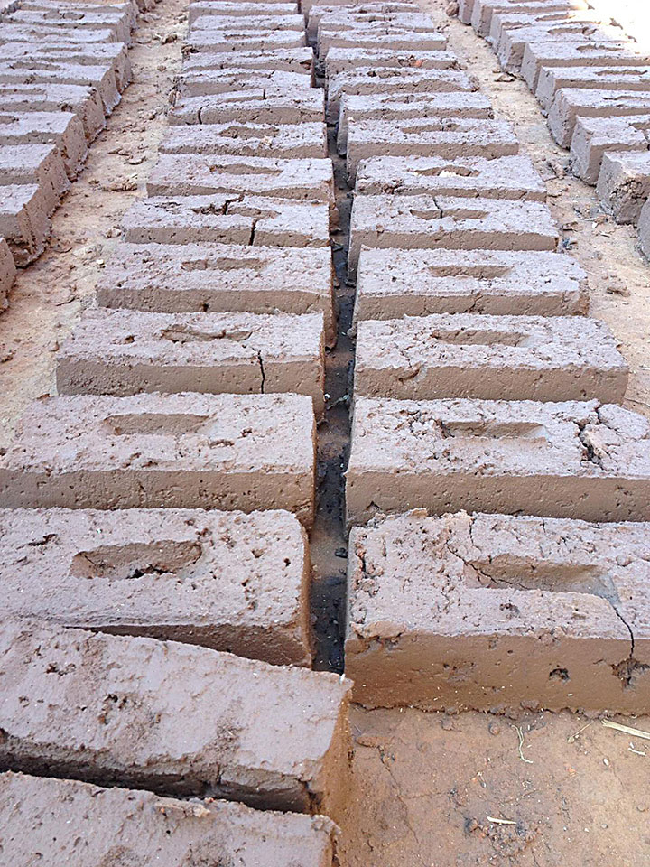 Courtesy of Habitat for Humanity of Pinellas, Bricks for the homes are made from village clay Courtesy of Habitat for Humanity of Pinellas, Bricks for the homes are made from village clay